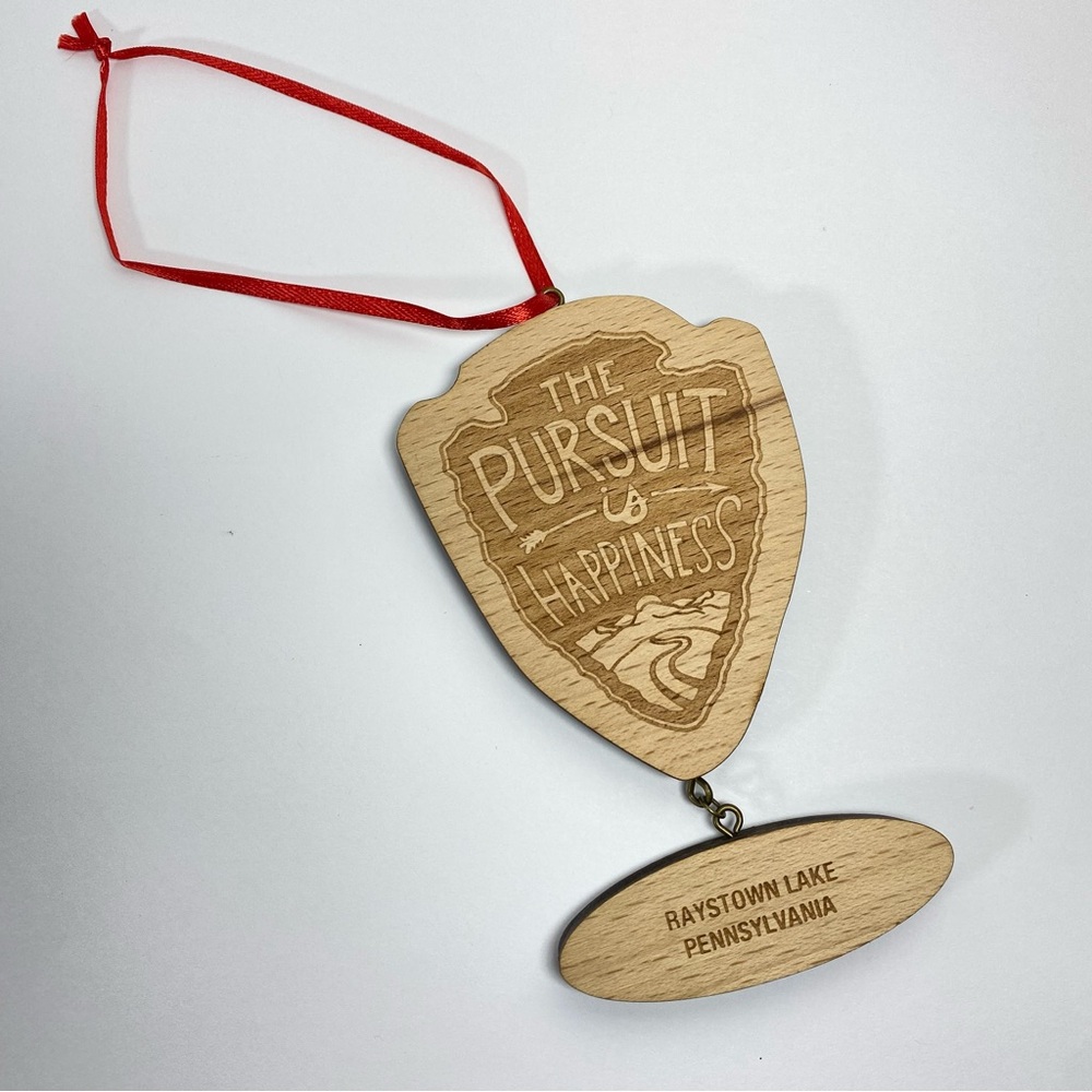 Raystown Lake Pennsylvania Christmas Tree Ornament